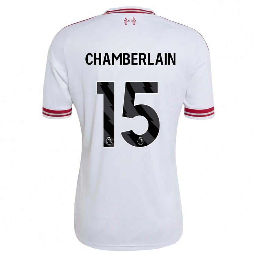 Danxen Women Alex Oxlade Chamberlain #15 Red White Away Jersey 2026/27 T-Shirt