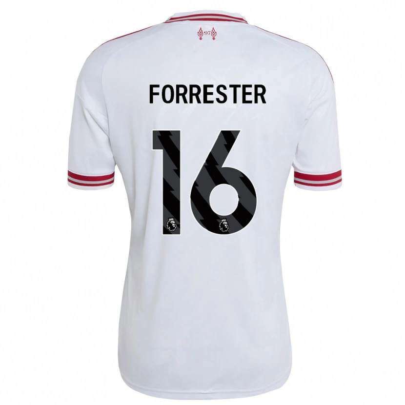 Danxen Women La'more Lee Forrester #16 Red White Away Jersey 2026/27 T-Shirt