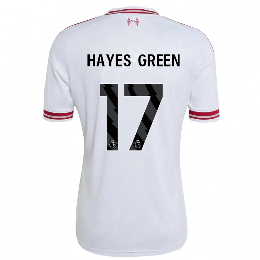 Danxen Women Charlie Hayes-Green #17 Red White Away Jersey 2026/27 T-Shirt
