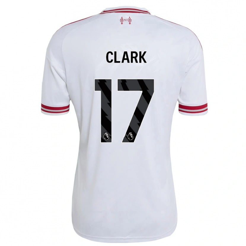 Danxen Women Jenna Clark #17 Red White Away Jersey 2026/27 T-Shirt
