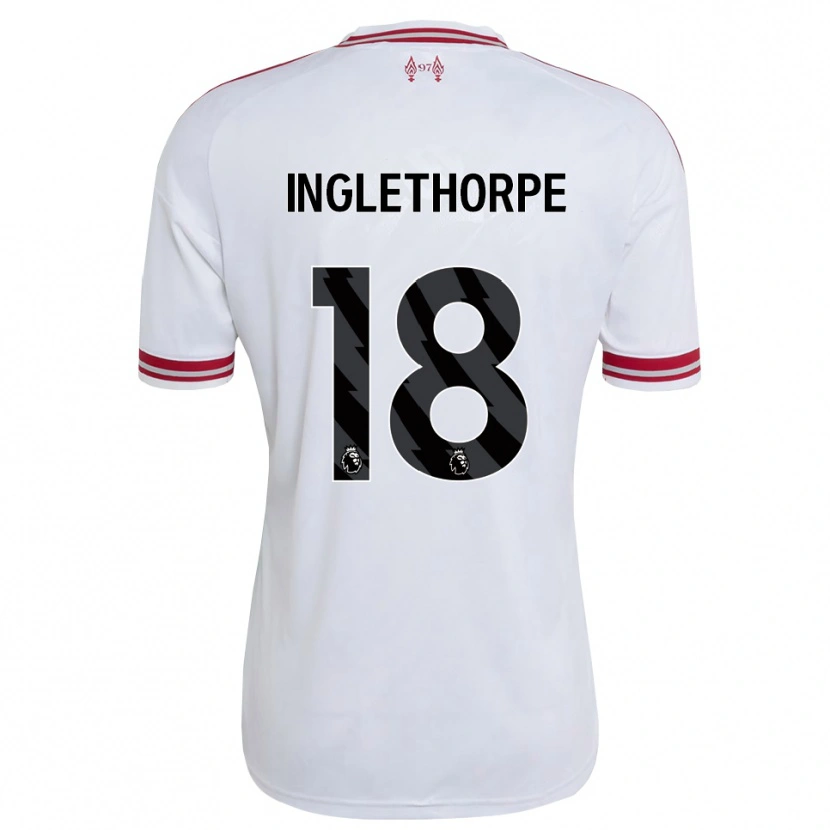Danxen Women Finn Inglethorpe #18 Red White Away Jersey 2026/27 T-Shirt