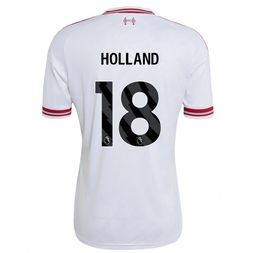 Danxen Women Ceri Holland #18 Red White Away Jersey 2026/27 T-Shirt