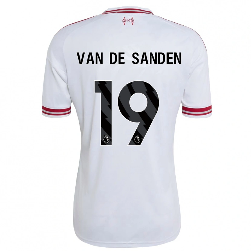 Danxen Women Shanice Van De Sanden #19 Red White Away Jersey 2026/27 T-Shirt