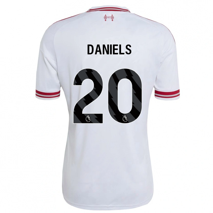Danxen Women Yana Daniels #20 Red White Away Jersey 2026/27 T-Shirt
