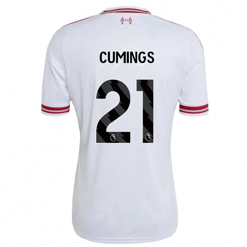 Danxen Women Eartha Cumings #21 Red White Away Jersey 2026/27 T-Shirt