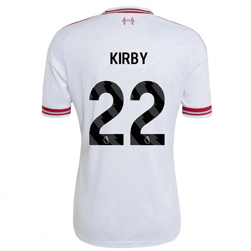 Danxen Women Faye Kirby #22 Red White Away Jersey 2026/27 T-Shirt