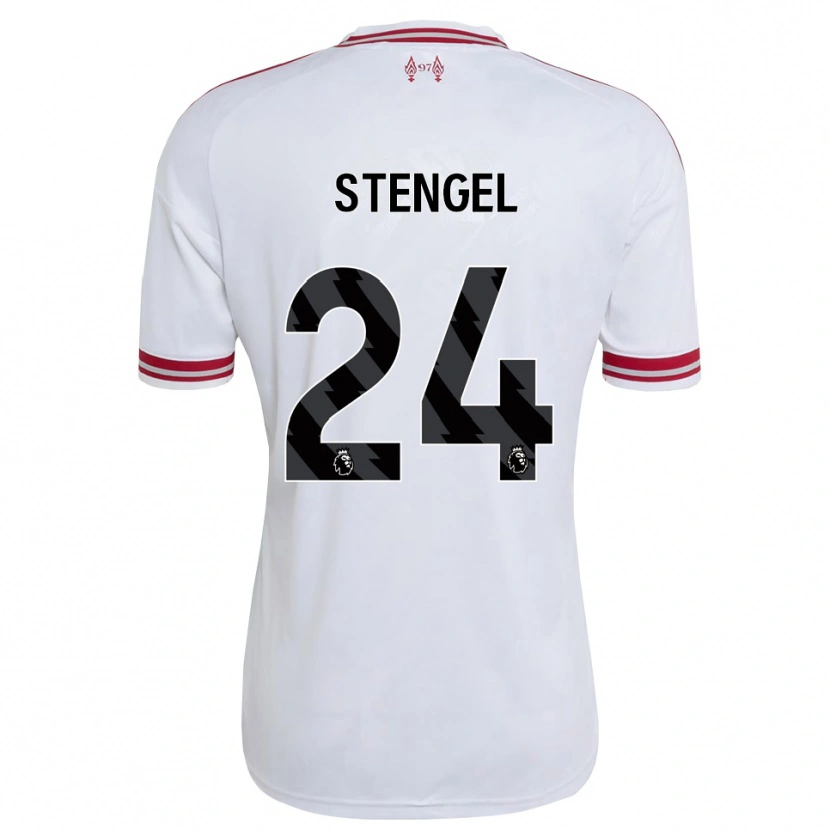 Danxen Women Katie Stengel #24 Red White Away Jersey 2026/27 T-Shirt