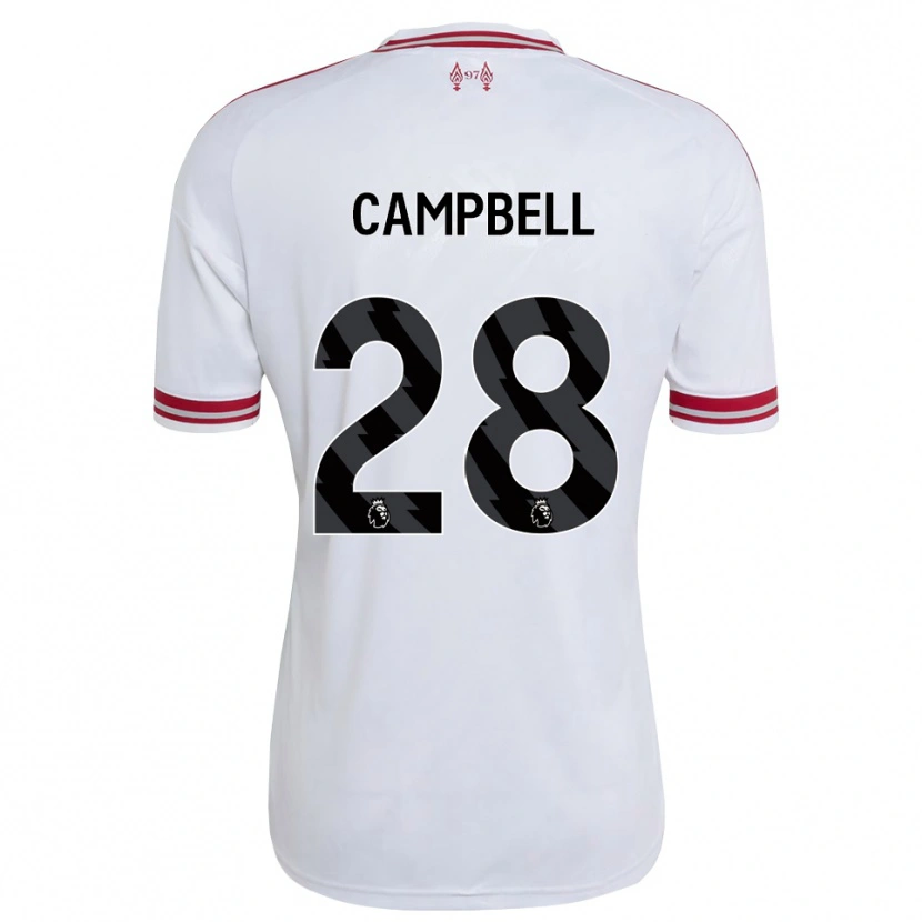 Danxen Women Megan Campbell #28 Red White Away Jersey 2026/27 T-Shirt