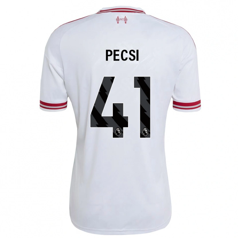 Danxen Women Ármin Pécsi #41 Red White Away Jersey 2026/27 T-Shirt