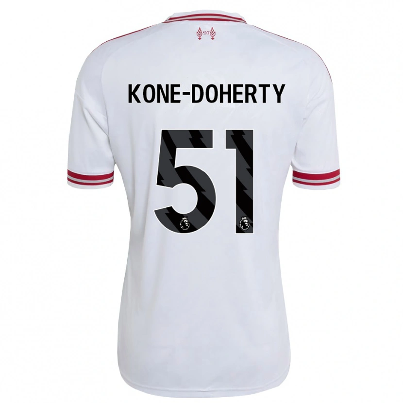 Danxen Women Trent Kone-Doherty #51 Red White Away Jersey 2026/27 T-Shirt