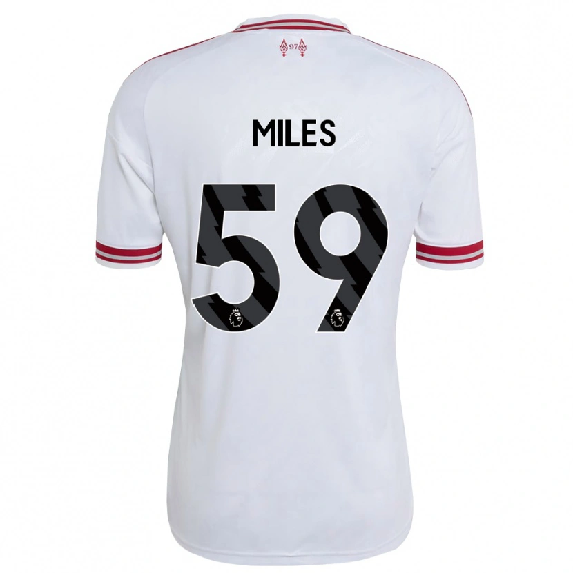 Danxen Women Terence Miles #59 Red White Away Jersey 2026/27 T-Shirt