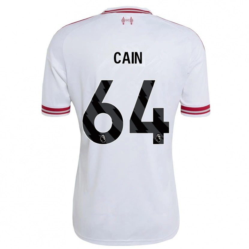 Danxen Women Jake Cain #64 Red White Away Jersey 2026/27 T-Shirt