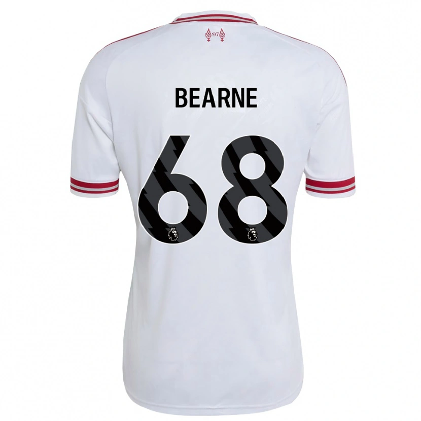 Danxen Women Jack Bearne #68 Red White Away Jersey 2026/27 T-Shirt