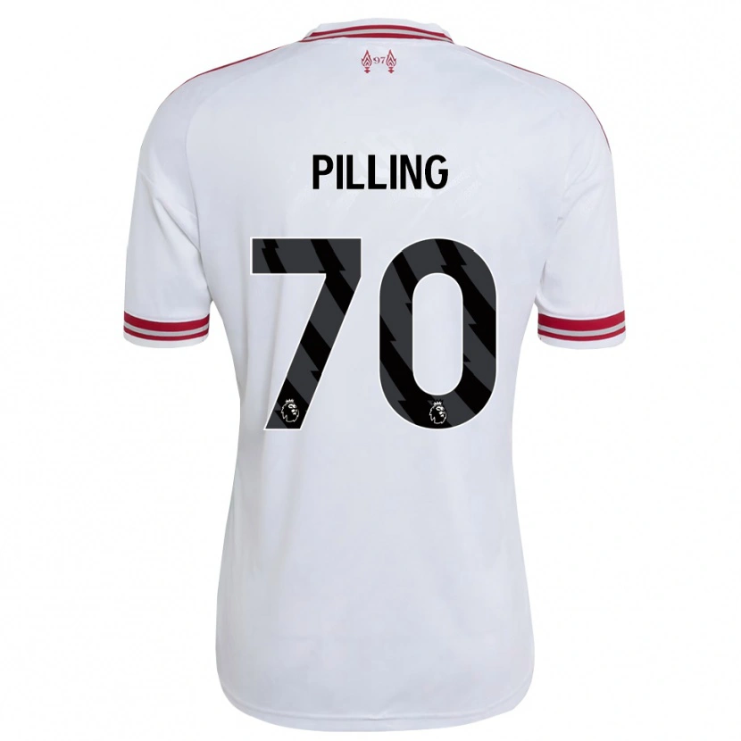 Danxen Women Tommy Pilling #70 Red White Away Jersey 2026/27 T-Shirt
