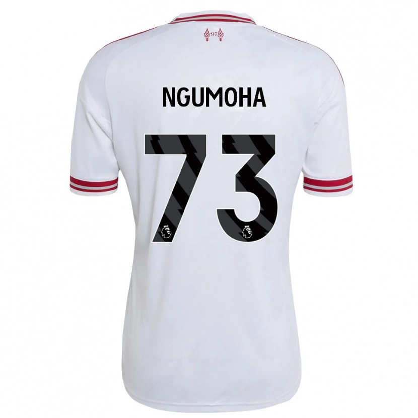 Danxen Women Rio Ngumoha #73 Red White Away Jersey 2026/27 T-Shirt
