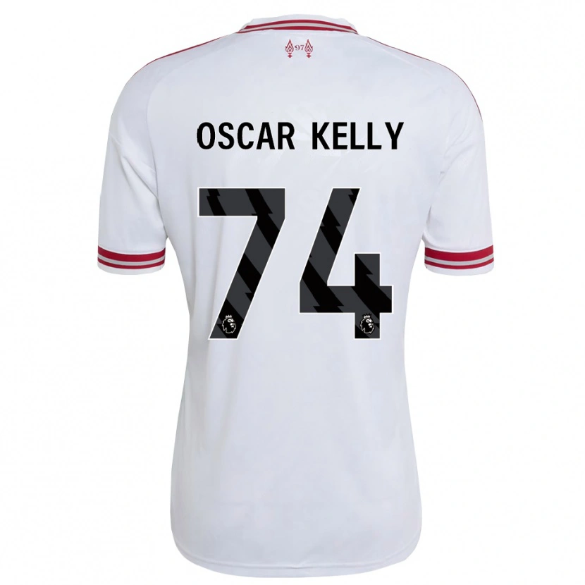 Danxen Women Oscar Kelly #74 Red White Away Jersey 2026/27 T-Shirt