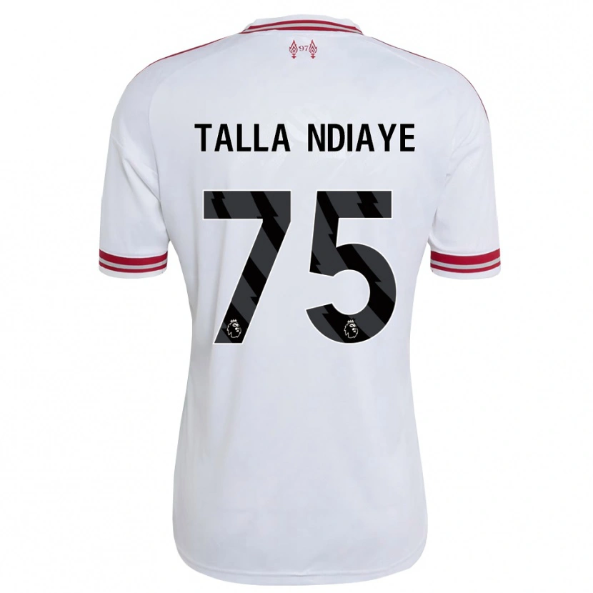 Danxen Women Mor Talla Ndiaye #75 Red White Away Jersey 2026/27 T-Shirt