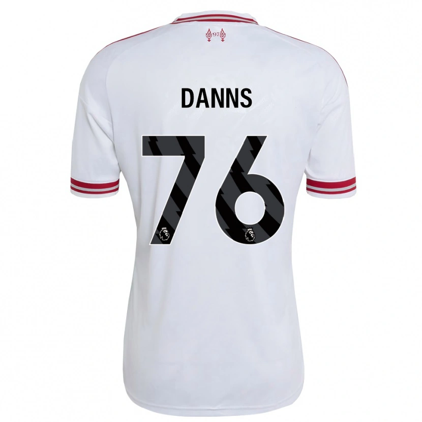 Danxen Women Jayden Danns #76 Red White Away Jersey 2026/27 T-Shirt