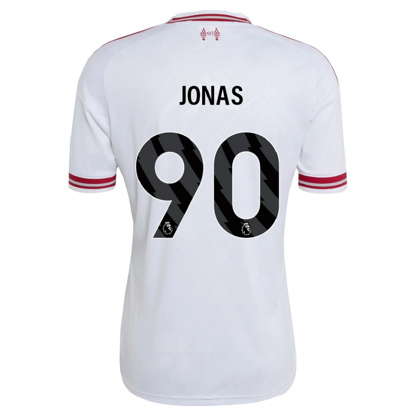 Danxen Women Lee Jonas #90 Red White Away Jersey 2026/27 T-Shirt