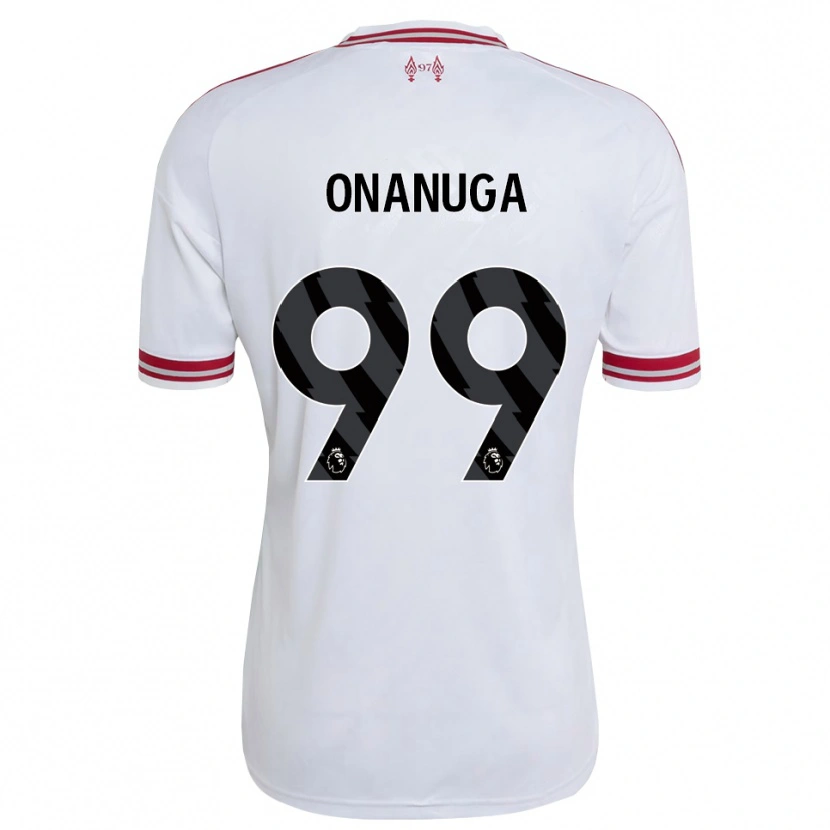 Danxen Women Fola Onanuga #99 Red White Away Jersey 2026/27 T-Shirt