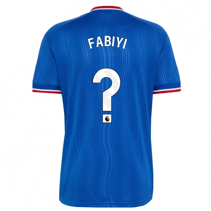 Danxen Women Idris Fabiyi #0 Blue White Red Away Jersey 2026/27 T-Shirt