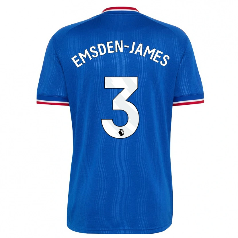 Danxen Women Harley Emsden-James #3 Blue White Red Away Jersey 2026/27 T-Shirt