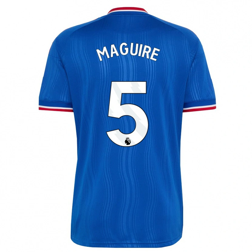 Danxen Women Harry Maguire #5 Blue White Red Away Jersey 2026/27 T-Shirt