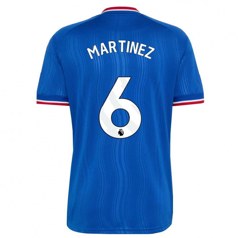 Danxen Women Lisandro Martínez #6 Blue White Red Away Jersey 2026/27 T-Shirt