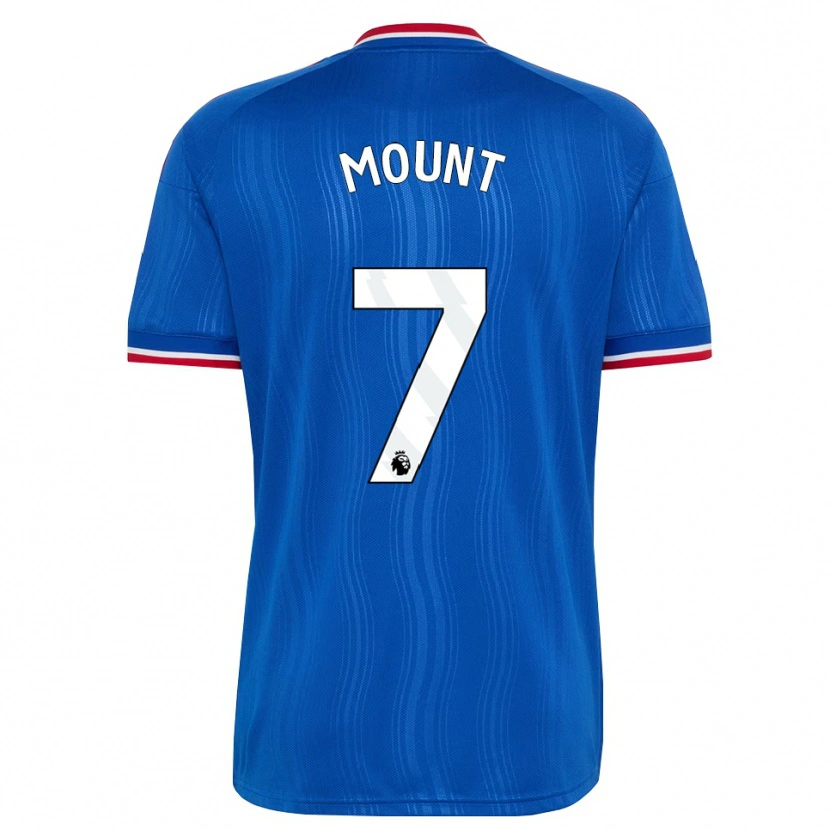Danxen Women Mason Mount #7 Blue White Red Away Jersey 2026/27 T-Shirt