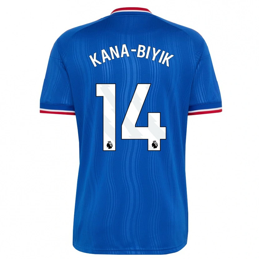 Danxen Women Enzo Kana-Biyik #14 Blue White Red Away Jersey 2026/27 T-Shirt