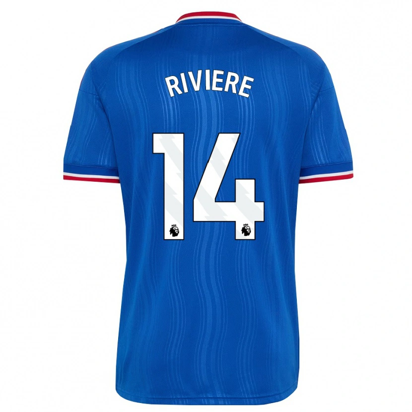 Danxen Women Jayde Riviere #14 Blue White Red Away Jersey 2026/27 T-Shirt