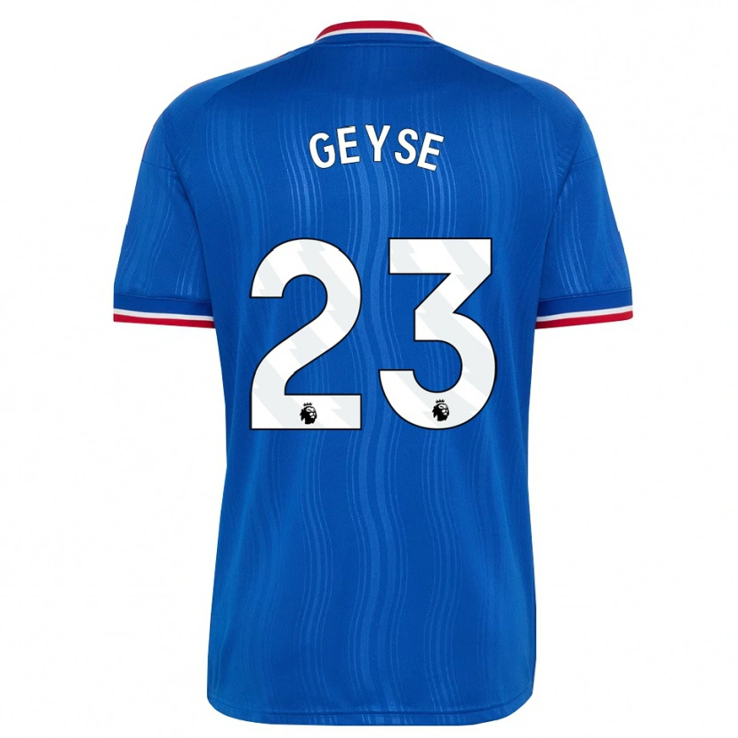 Danxen Women Geyse #23 Blue White Red Away Jersey 2026/27 T-Shirt