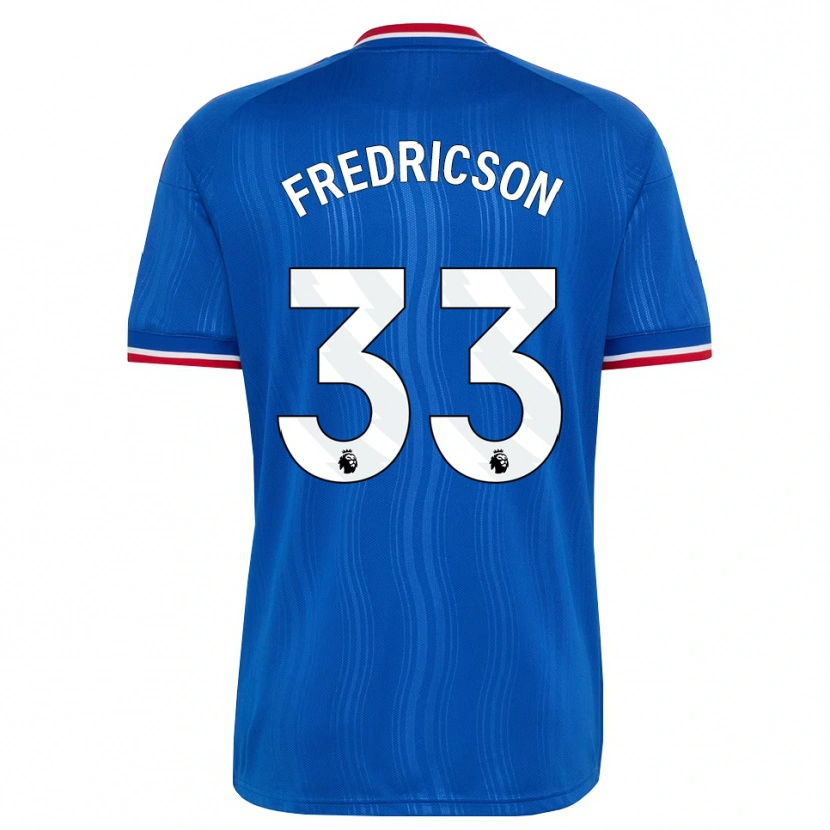 Danxen Women Tyler Fredricson #33 Blue White Red Away Jersey 2026/27 T-Shirt