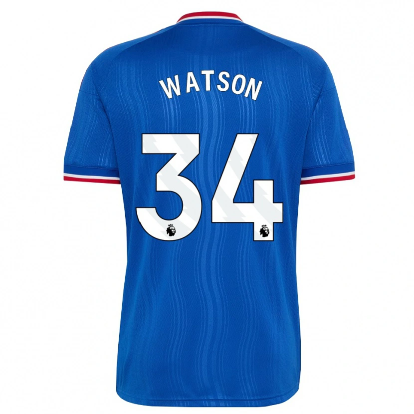 Danxen Women Emma Watson #34 Blue White Red Away Jersey 2026/27 T-Shirt