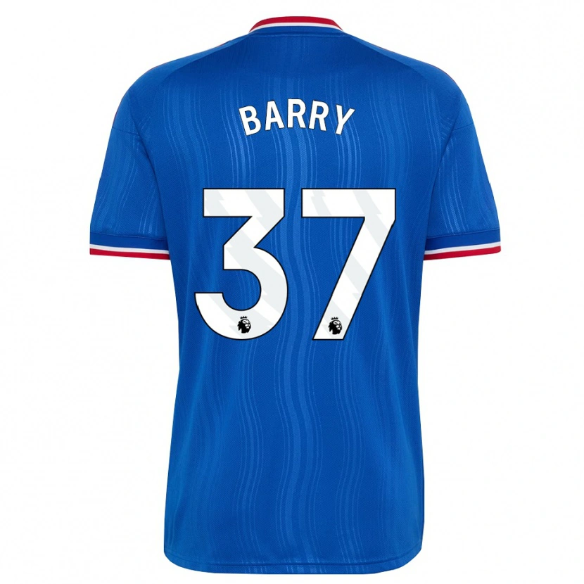 Danxen Women Keira Barry #37 Blue White Red Away Jersey 2026/27 T-Shirt