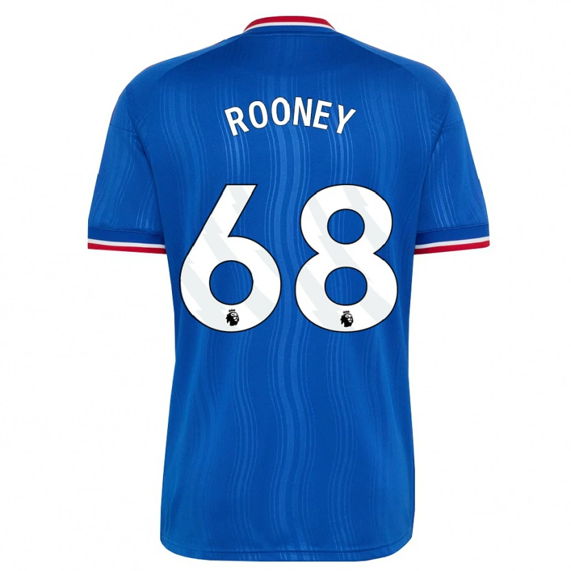 Danxen Women Kai Rooney #68 Blue White Red Away Jersey 2026/27 T-Shirt