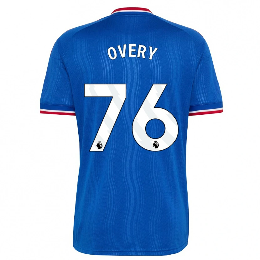 Danxen Women James Overy #76 Blue White Red Away Jersey 2026/27 T-Shirt