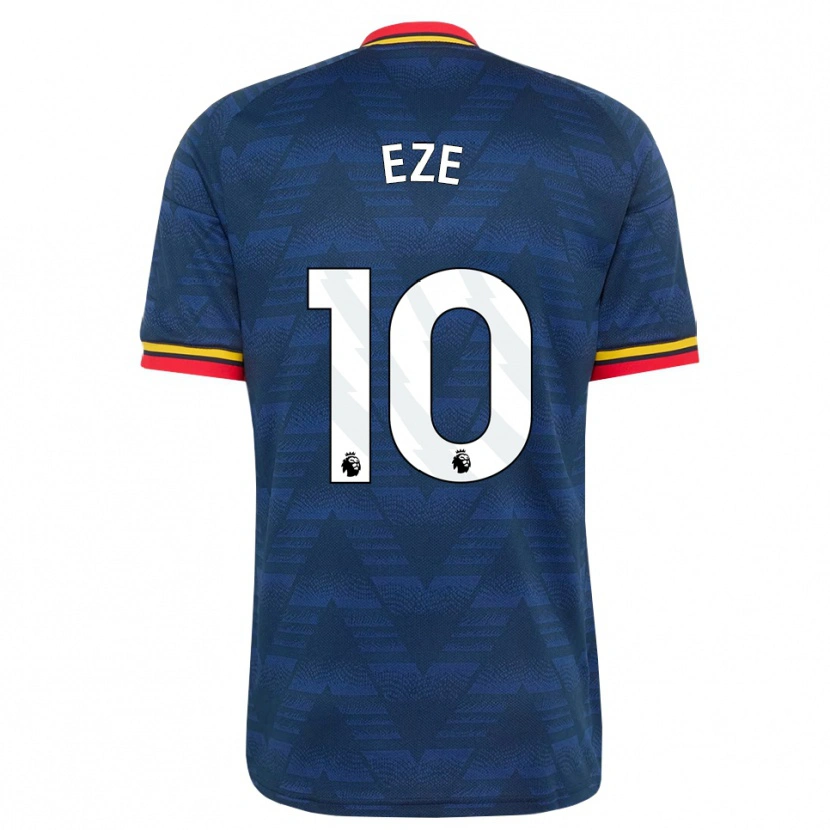 Danxen Women Eberechi Eze #10 Midnightblue Yellow Red Away Jersey 2026/27 T-Shirt