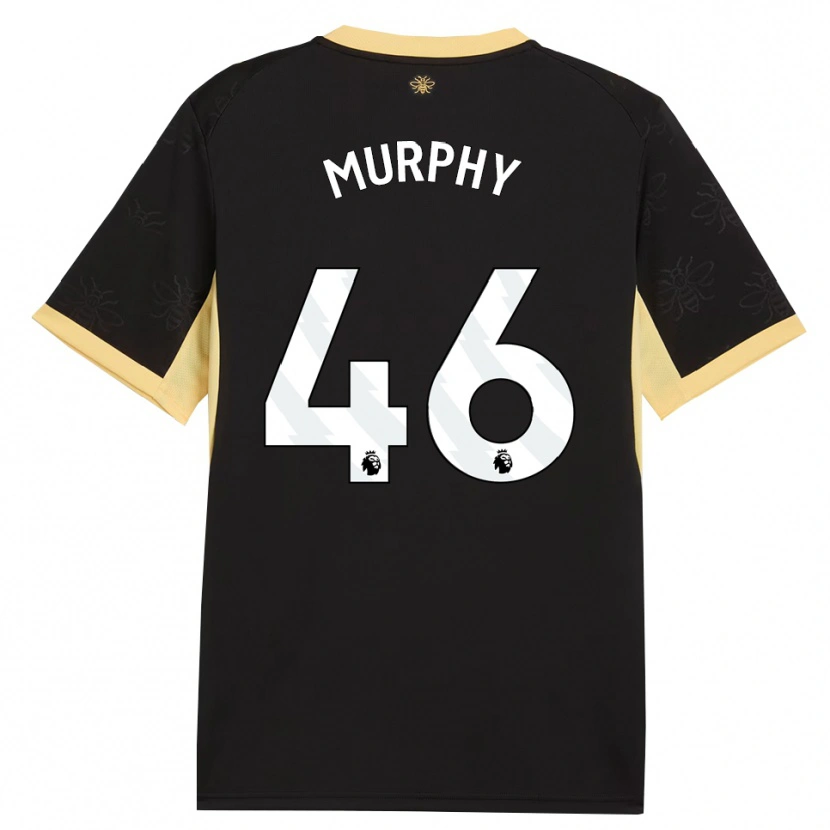Danxen Women Lily Murphy #46 Black Yellow Away Jersey 2026/27 T-Shirt