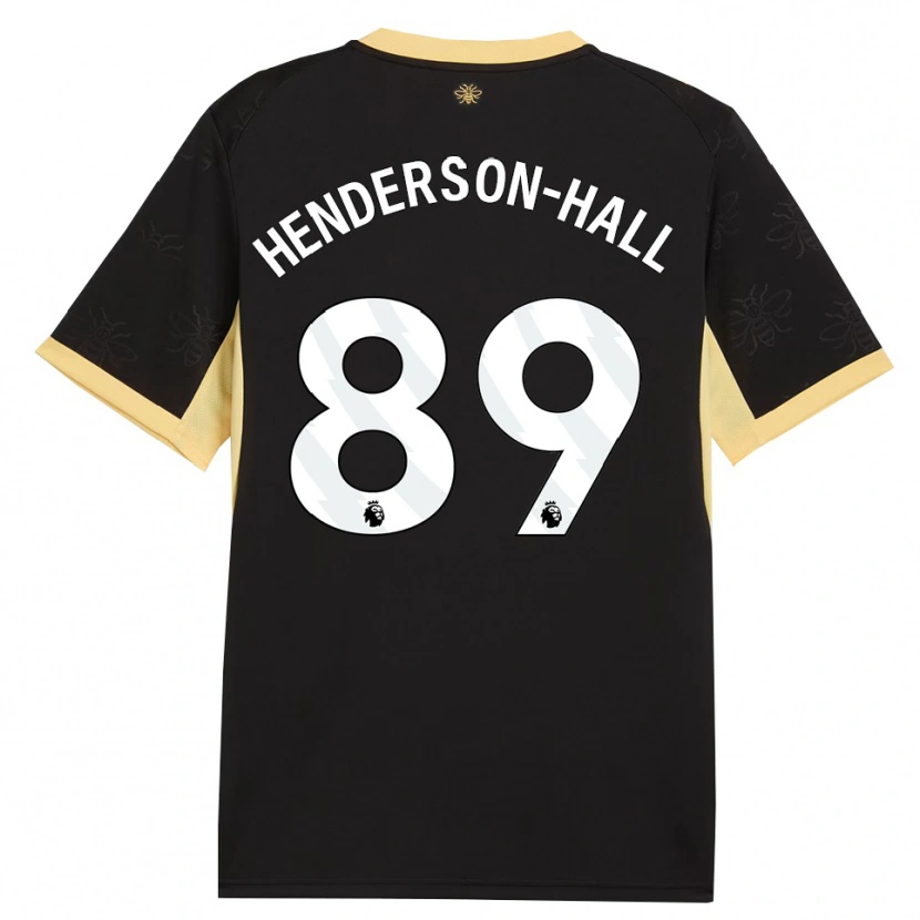 Danxen Women Matty Henderson-Hall #89 Black Yellow Away Jersey 2026/27 T-Shirt