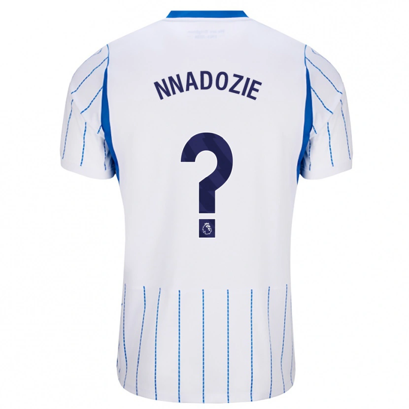 Danxen Women Chiamaka Nnadozie #0 Dodger Blue White Away Jersey 2026/27 T-Shirt