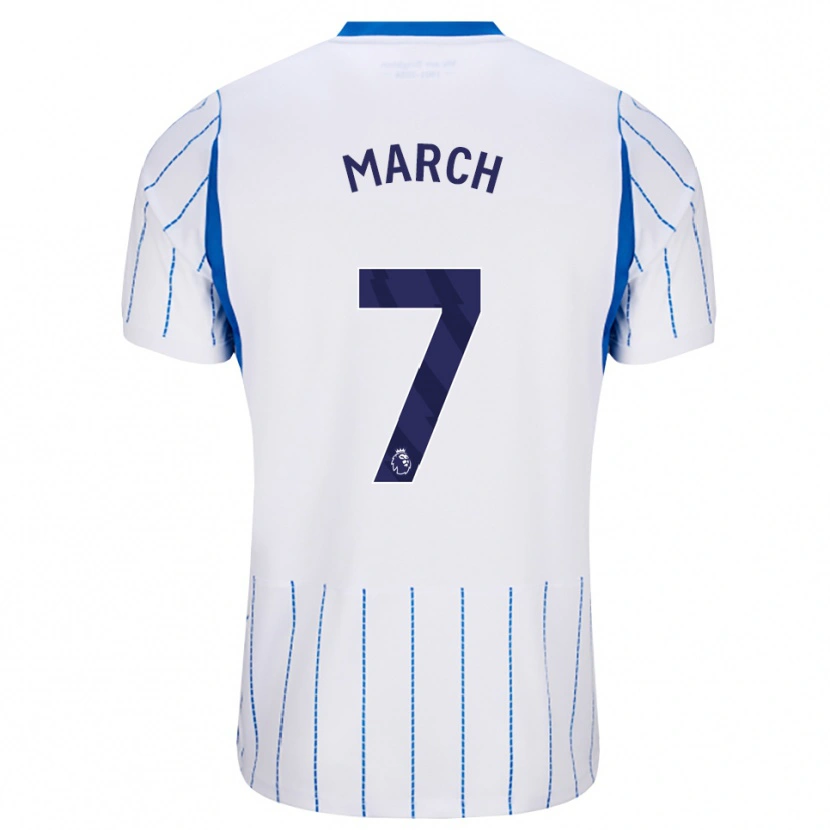 Danxen Women Solly March #7 Dodger Blue White Away Jersey 2026/27 T-Shirt
