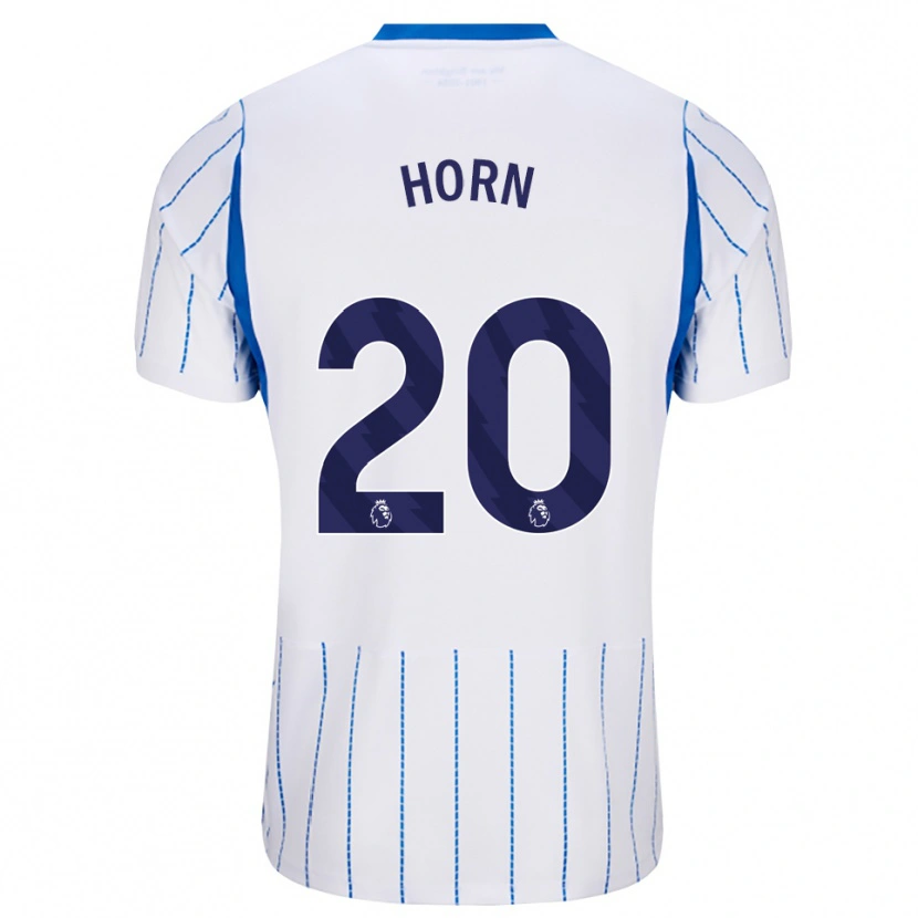Danxen Women Stanley Horn #20 Dodger Blue White Away Jersey 2026/27 T-Shirt