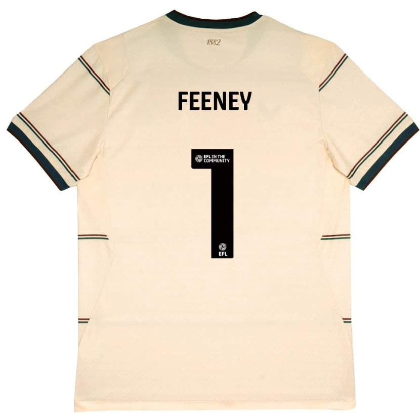 Danxen Women Callum Feeney #1 Beige Burgundy Away Jersey 2026/27 T-Shirt