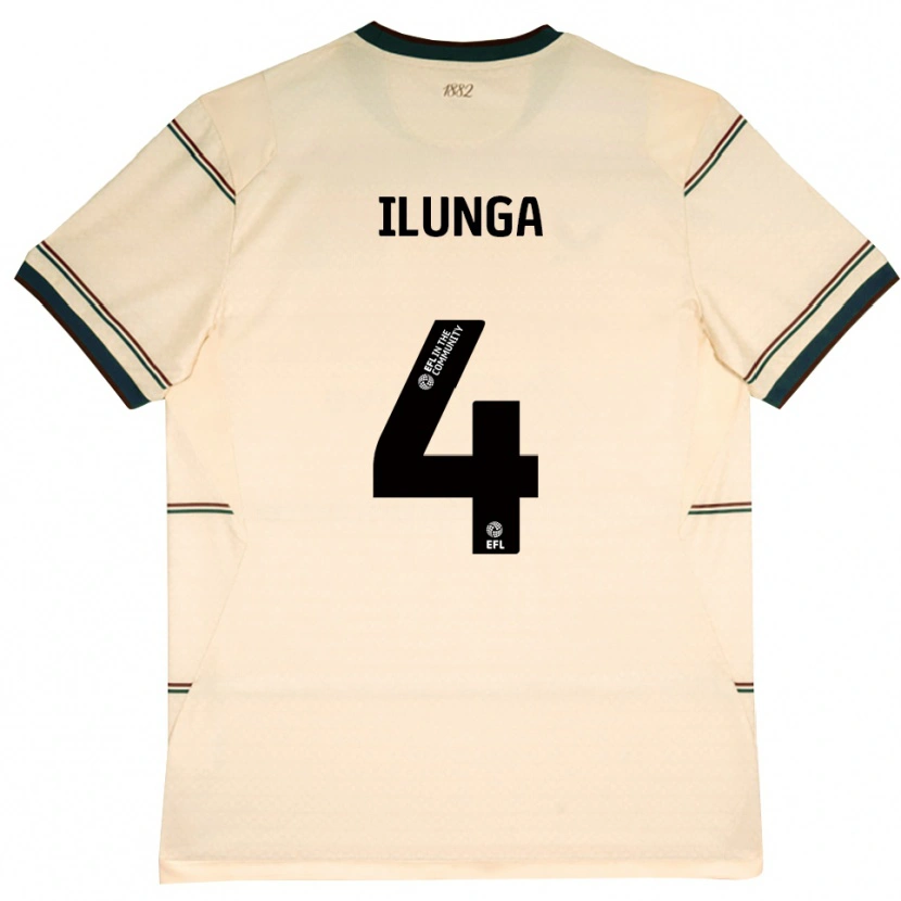 Danxen Women Glen Ilunga #4 Beige Burgundy Away Jersey 2026/27 T-Shirt