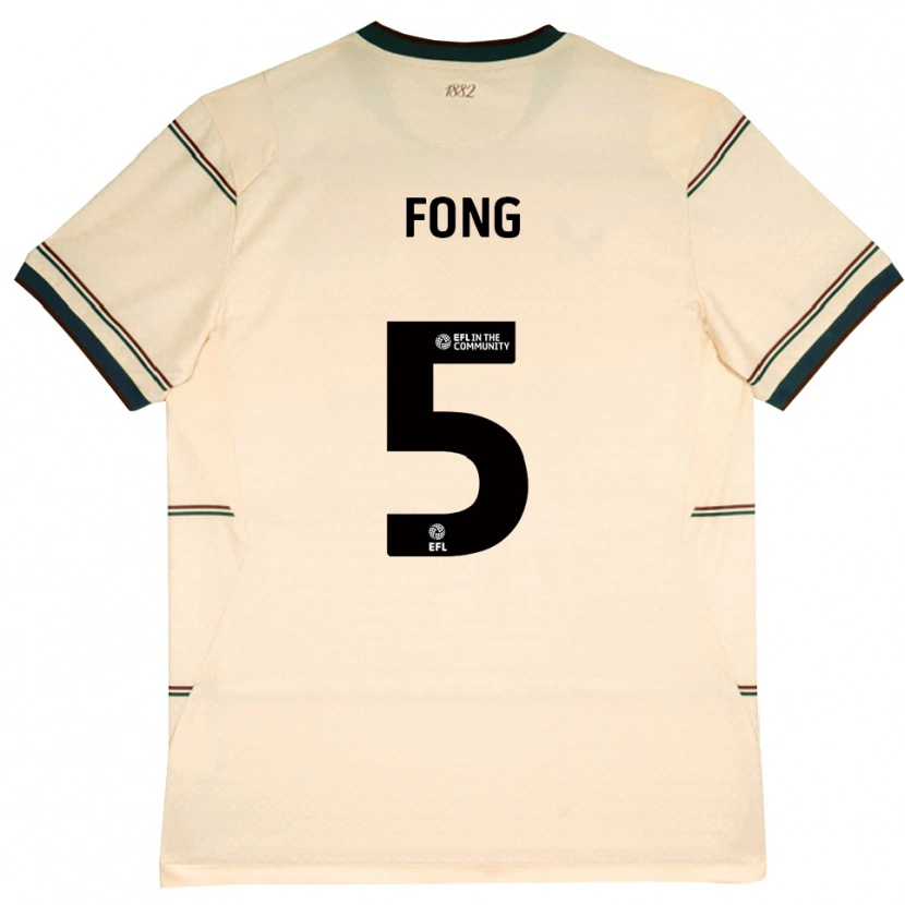 Danxen Women Luca Fong #5 Beige Burgundy Away Jersey 2026/27 T-Shirt