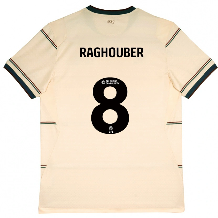 Danxen Women Ugo Raghouber #8 Beige Burgundy Away Jersey 2026/27 T-Shirt