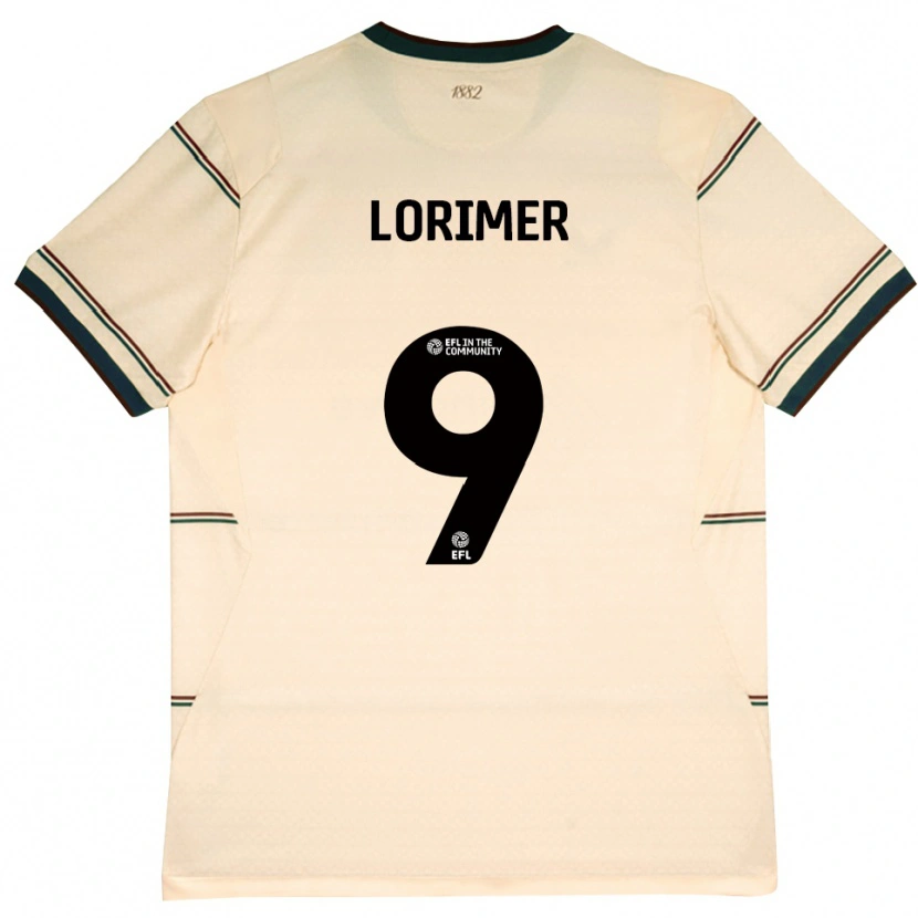 Danxen Women Archie Lorimer #9 Beige Burgundy Away Jersey 2026/27 T-Shirt