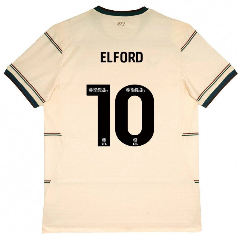 Danxen Women Laura Elford #10 Beige Burgundy Away Jersey 2026/27 T-Shirt