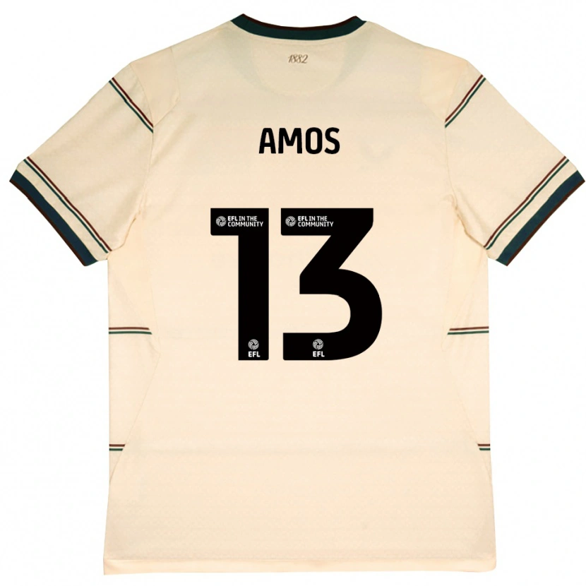 Danxen Women Ben Amos #13 Beige Burgundy Away Jersey 2026/27 T-Shirt